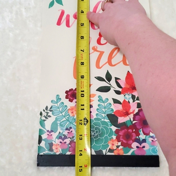 "Wild & Free" Succulent Cannvas Banner - Picture 5 of 9